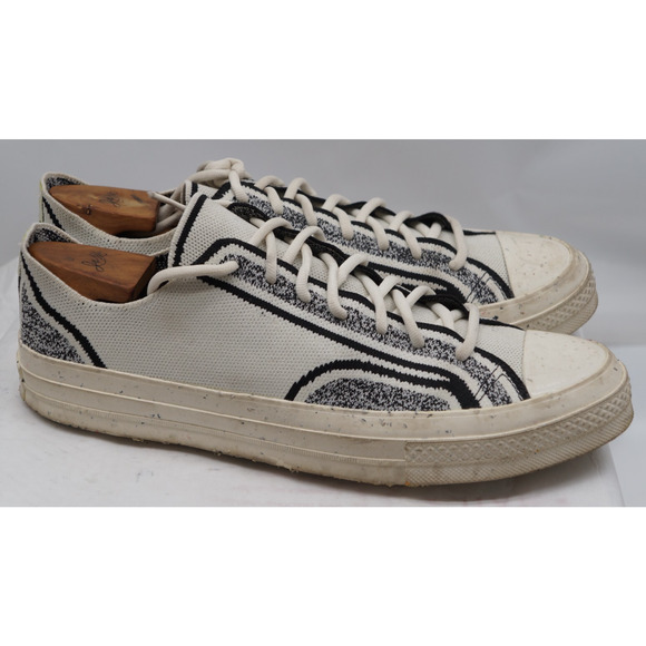 Converse Mens Renew Chuck 70 Knit Low Egret Black Sneaker Shoes US 11 - Picture 5 of 11